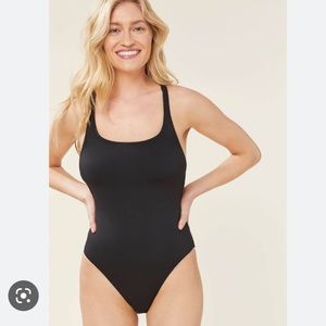 Andie - The Marina  - Black - Long Torso